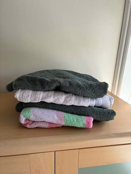 Photo of free Four bath towels ideal for dogs (Meole Brace SY3) #1