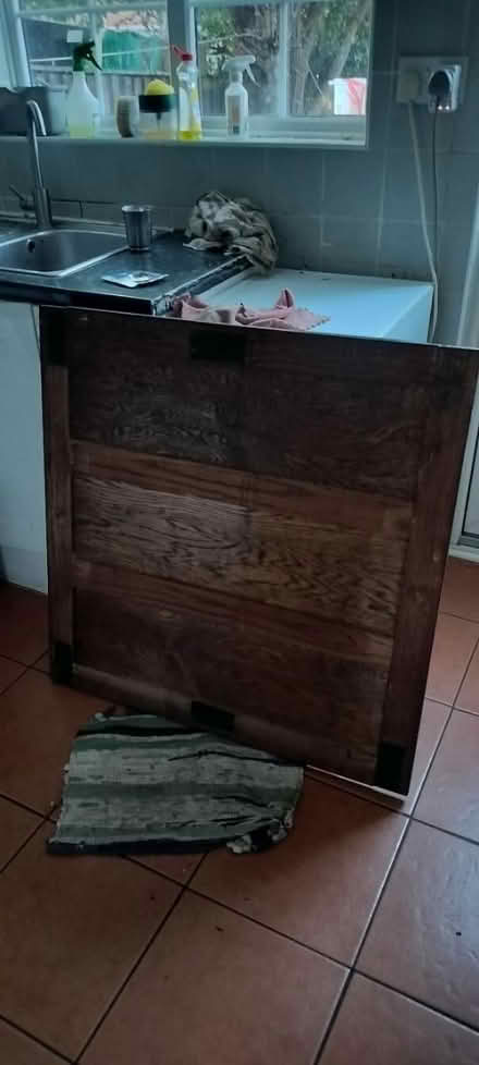 Photo of free Dismantled solid wood table (East Acton W12) #1