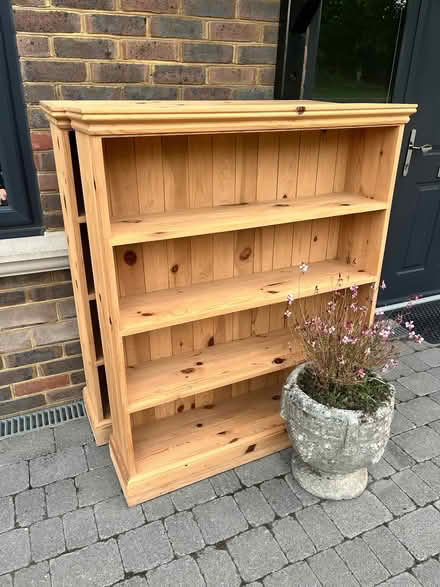 Photo of free 2x solid pine bookcases (Ashley Green HP5) #1