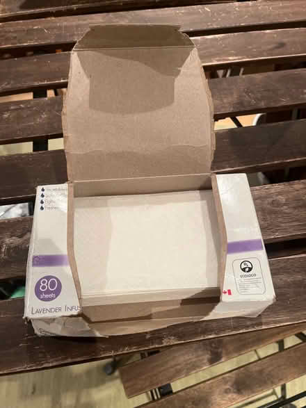 Photo of free dryer sheets (bloor & ossington) #2