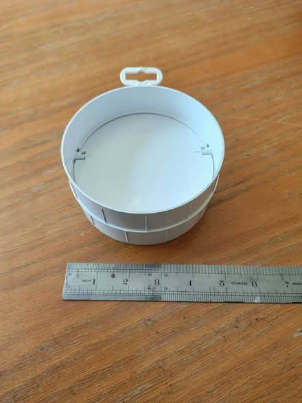 Photo of free Backdraft damper, gravity operated, for 5" ducting (Hester's Way GL51) #1