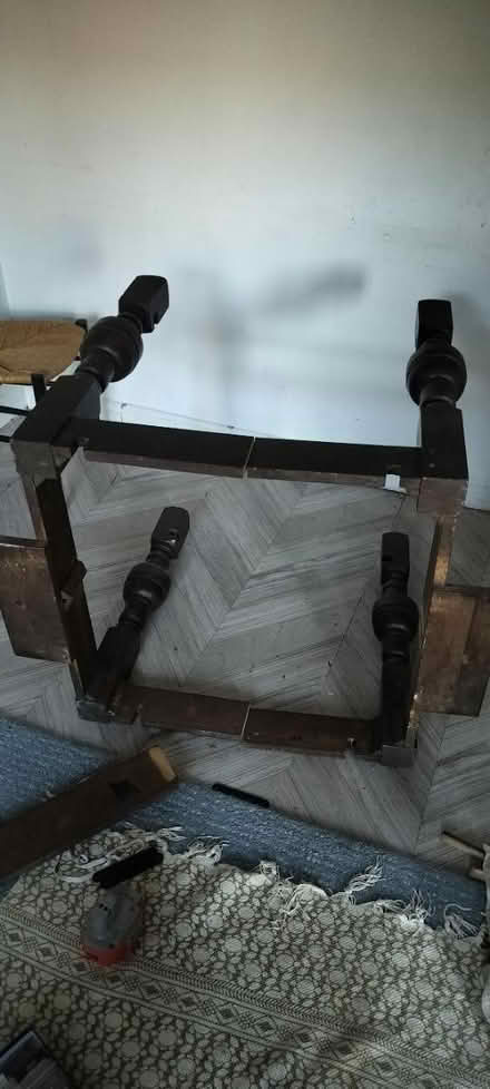 Photo of free Dismantled solid wood table (East Acton W12) #4