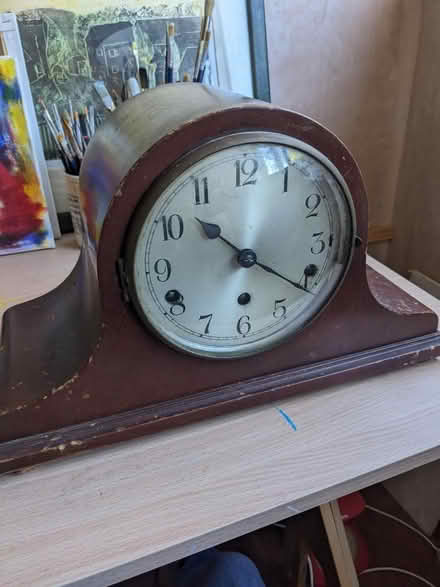 Photo of free Large antique mantle clock (Lewes) #1