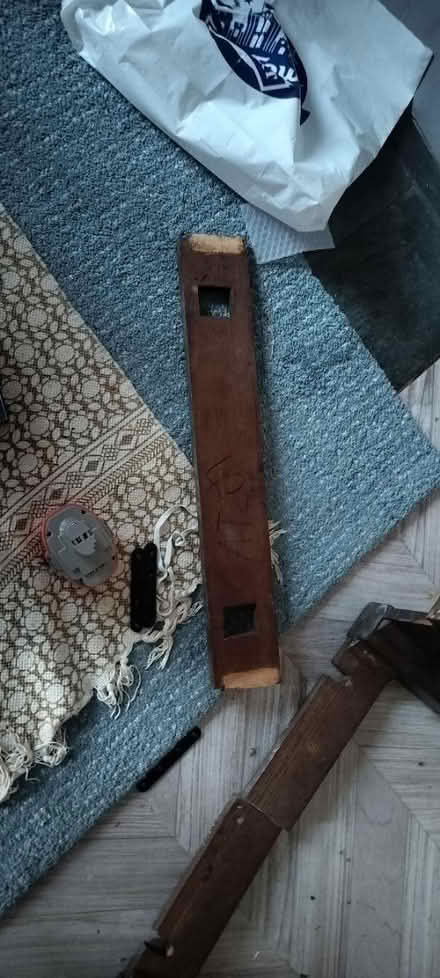 Photo of free Dismantled solid wood table (East Acton W12) #3