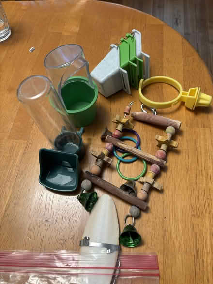 Photo of free Caged bird supplies (North Cambridge) #2