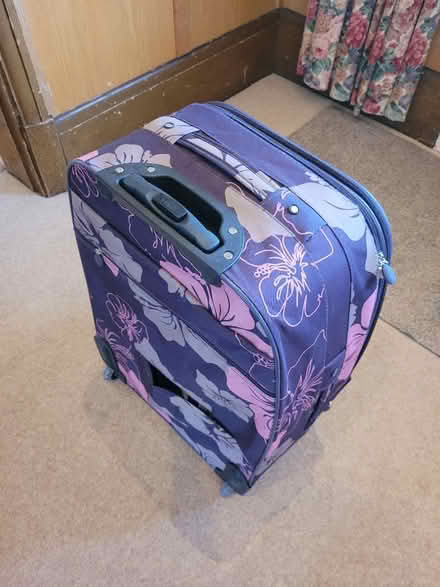 Photo of free Floral, large suitcase (Lloyd Park) #2
