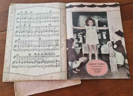 Photo of free Shirley Temple Sheet Music Piano (Near Hue Hue Rd Jilliby) #3