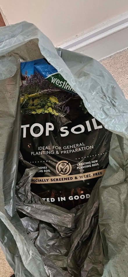 Photo of free New unopened bag of top soil (Stockwell SW9) #1