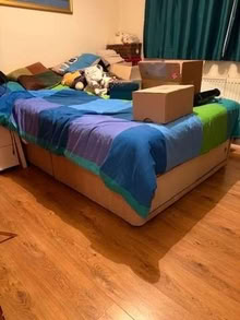Photo of free Double bed frame with under bed storage (Slough central SL1) #1