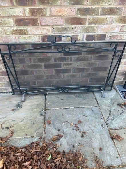 Photo of free Large cast iron fire guard (Tunbridge Wells) #1