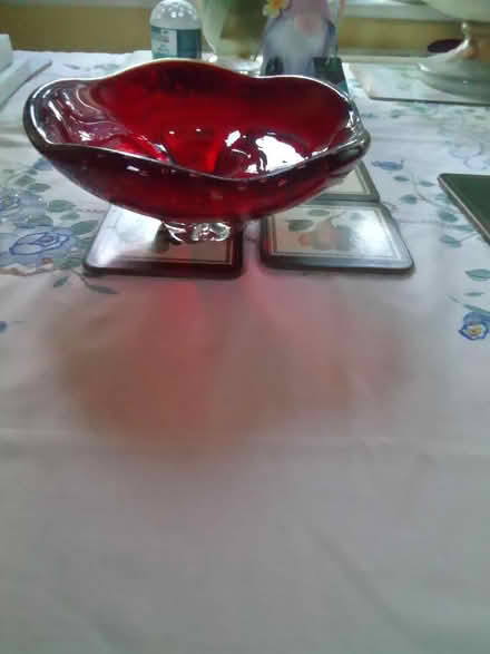 Photo of free Ruby Glass Dish (The Ronkswood WR5) #1