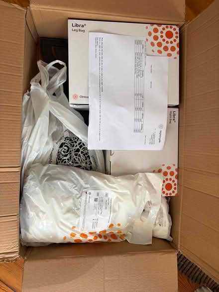 Photo of free Catheter bags (Larkhall, Bath BA1) #1