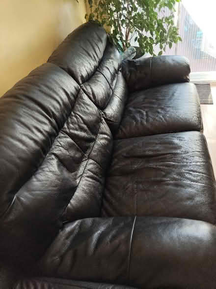 Photo of free Black sofa (Seven Sisters N15) #2
