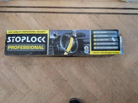 Photo of free Steering wheel lock (Northfields W5) #1