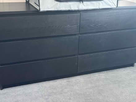 Photo of free Double Chest of Drawers - Black (Cuxton ME2) #2