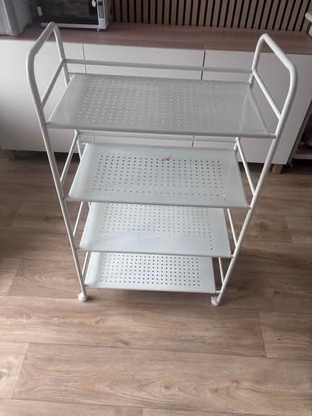 Photo of free 2 Beauty Salon storage shelves (Eastham CH62) #1