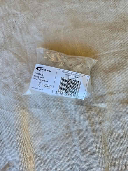 Photo of free Bag of RJ11 connectors (Binfield Heath RG9) #1