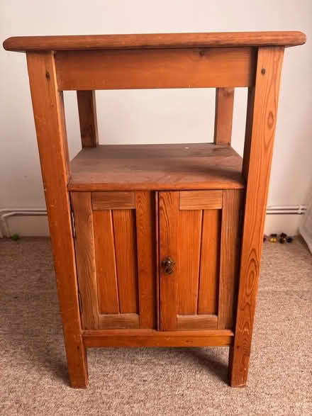 Photo of free Solid pine cupboard / washstand (Deptford SE10) #1