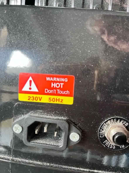 Photo of free Vevor Heatpress no mains cable (Heywood OL10) #4