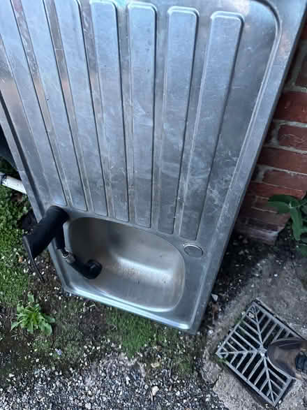 Photo of free Stainless steel sink with sprinkler mixer tap (Petersfield GU31) #1