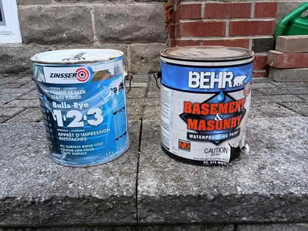 Photo of free Zinsser sealer and Masonry paint (Yonge/Sheppard) #1