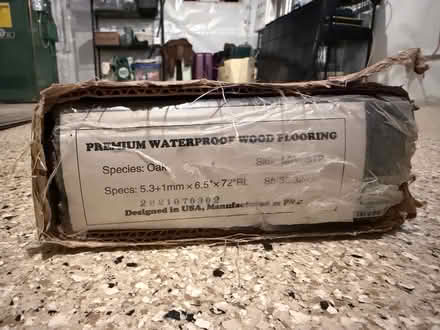 Photo of free Vinyl plank flooring (Philadelphia/South Jersey) #1
