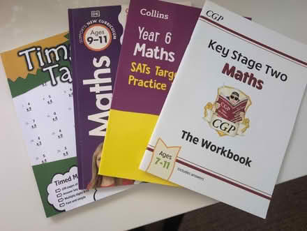 Photo of free Selection of key stage 2/year 6 practice papers and books. (Long Melford CO10) #1