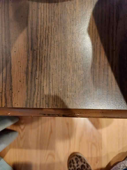 Photo of free Heavy wood side table or TV stand (downers grove) #2