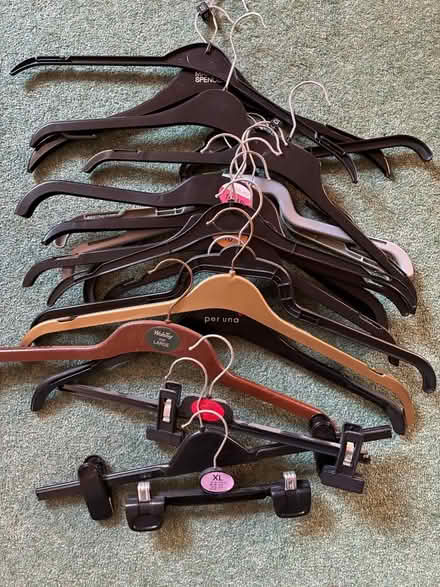 Photo of free selection of hangers (Furzton MK4) #1