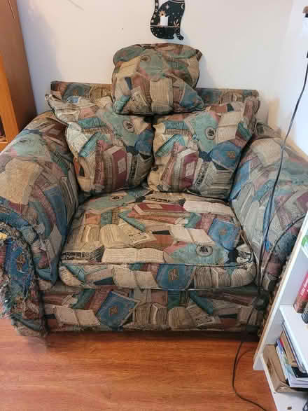 Photo of free Over sized chair (Uplands/Hunt club) #2