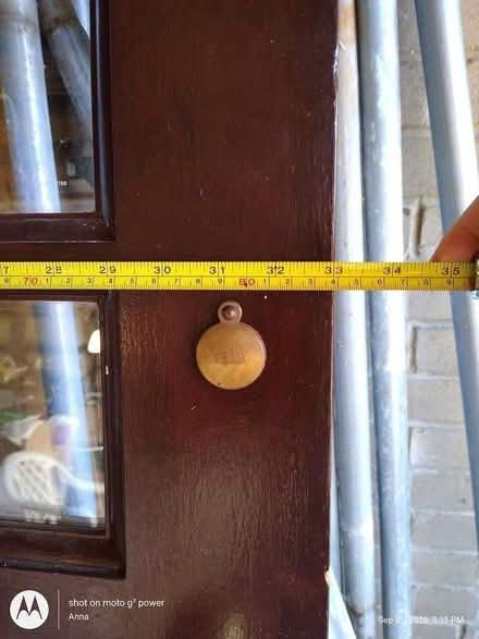 Photo of free WOODEN front door with keys (MK19) #2