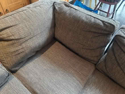 Photo of free Grey corner sofa (Ashburton CR0) #4