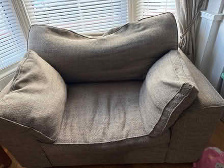 Photo of free Large 2 seetee sofa and cuddle chair (Oswestry SY11) #4