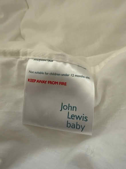 Photo of free 2 cot duvets as new (Burbage SK17) #4