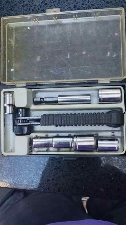 Photo of free Manual ratchet & socket set (Ruislip HA4) #1