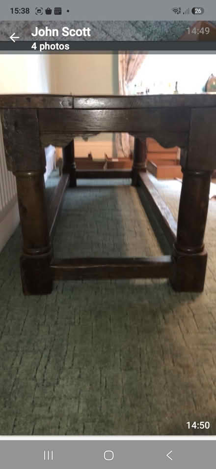 Photo of free Refectory table + haberdashery unit (NE24 Blyth) #3