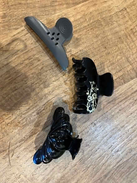 Photo of free 3 large hair claw clips (Goffs Oak EN7) #1