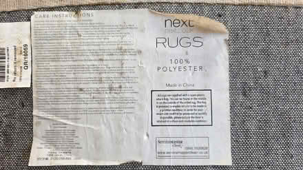 Photo of free Rug, shaggy gray (Se13 7eb) #4