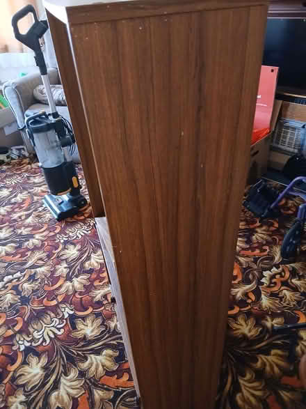 Photo of free a brown particle board (perhaps mdf) book / display case (Prime Ministers MK41) #2