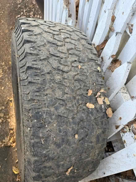 Photo of free 35” tire (Saratoga) #2