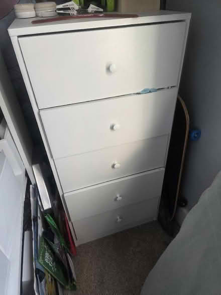 Photo of free Kids bunk bed with wardrobe and draws (Eltham SE9) #3