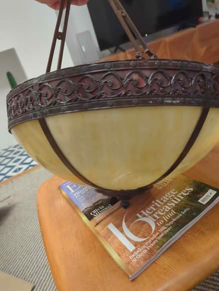Photo of free Glass ceiling light (Leigh-on-Sea SS9) #2