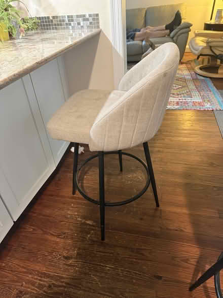 Photo of free Counter Bar Stools (2) (Cherrydale area N Arlington) #2
