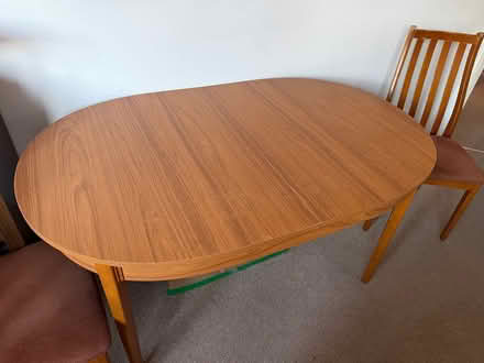 Photo of free Dining table with 4 chairs (Market Harborough) #1