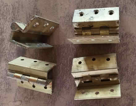 Photo of free Double brass hinges (Appleby-in-Westmorland CA16) #1