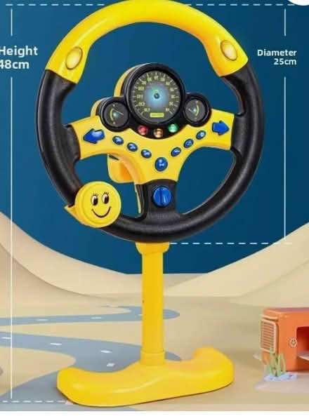 Photo of toddler steering wheel for car seat (Henley in Arden B95) #2
