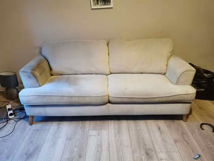 Photo of free Used biege sofa (Dalmeny EH30) #1