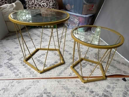 Photo of free Two side tables (Alexandria VA by MasonicTemple) #1