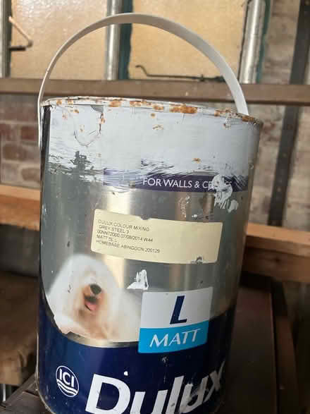Photo of free Interior paint - Grey Steel (Upper Wolvercote OX2) #1