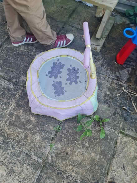 Photo of free Sandpit, toys, trampoline, slide (Central Lewes BN7) #1